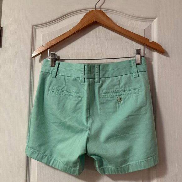 ⭐️$5, spend over $20 - J. Crew Boutique Chino teal blue Shorts Size: 0 - Picture 12 of 12